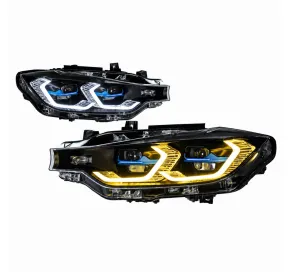 F30 3 Serisi Için Led Far (Facelift)(Halojen  İçi̇n 2013-2015)
