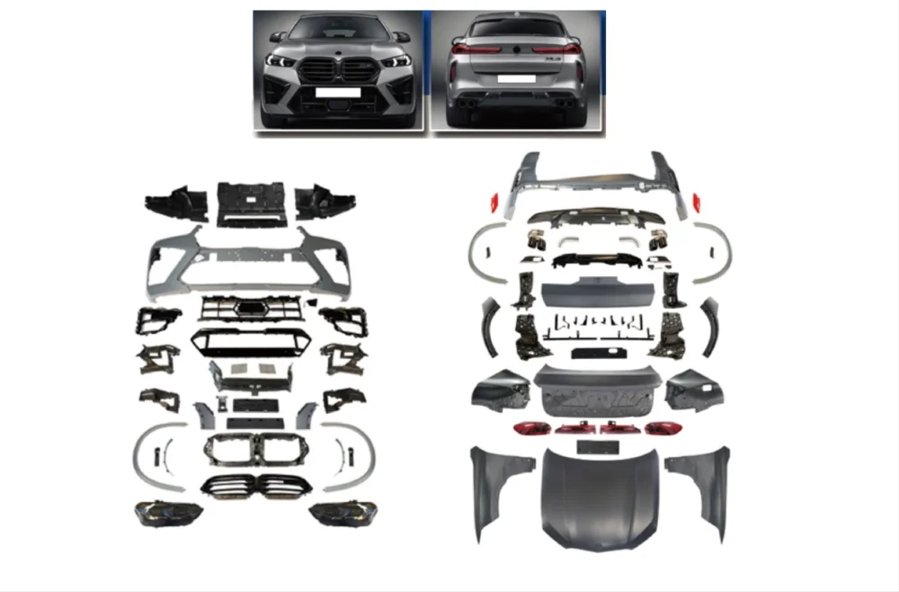 E71 X6 İÇİN G06  X6M FACELIFT BODY KIT