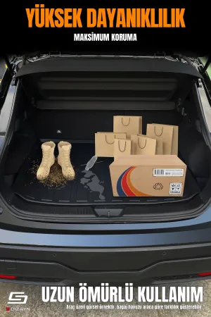 S-Dizayn Fiat Linea 3D Pro Bagaj Havuzu 2007-2018 A+ Kalite - Görsel 5