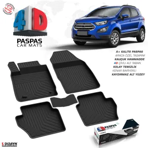 Ford Ecosport 4D Havuzlu Paspas 2018-2022 A+Kalite