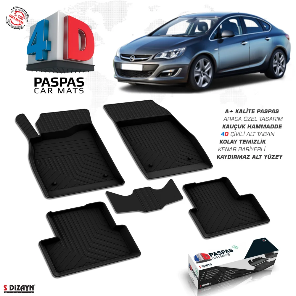 Opel Astra J SD 4D Havuzlu Paspas 2012-2020 A+Kalite
