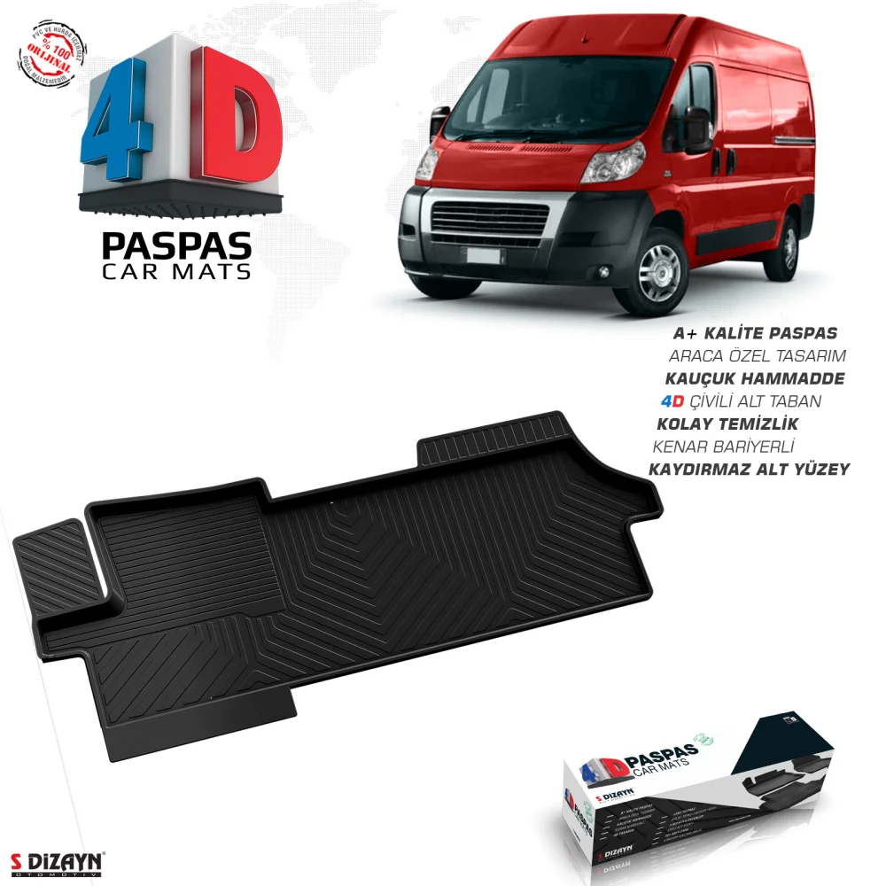 Fiat Ducato 4D Havuzlu Paspas 2006 ve Üzeri A+Kalite