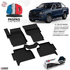 Vw Amarok 4D Havuzlu Paspas 2010-2022 A+Kalite