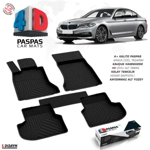 Bmw 5 Serisi G30 4D Havuzlu Paspas 2017-2023 A+Kalite