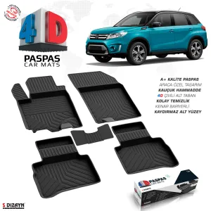 Suzuki Vitara 4D Havuzlu Paspas 2015-2025 A+Kalite