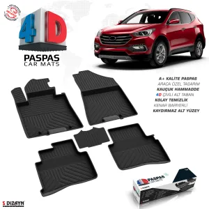 Hyundai Tucson 4D Havuzlu Paspas 2015 Ve Üzeri A+Kalite