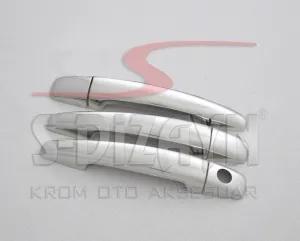 Citroen Berlingo Krom Kapı Kolu 3 Kapı 1996-2008 - Görsel 2