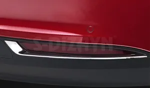 S-Dizayn Fiat Egea SD Arka Reflektör Çerçevesi 2 Prç. 2015 Üzeri (Mat Krom) - Görsel 4
