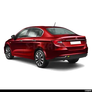 S-Dizayn Fiat Egea SD Arka Reflektör Çerçevesi 2 Prç. 2015 Üzeri (Mat Krom) - Görsel 5