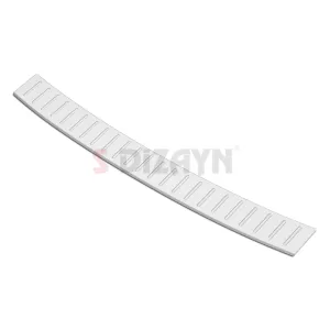 S-Dizayn Renault Clio 6 Krom Arka Tampon Eşiği (Mat Krom) 2025 Üzeri A+ Kalite - Görsel 3