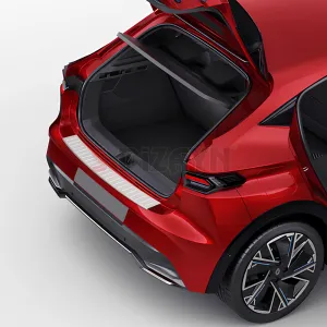 S-Dizayn Renault Clio 6 Krom Arka Tampon Eşiği (Mat Krom) 2025 Üzeri A+ Kalite - Görsel 4