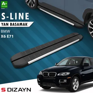 BMW X6 2008-2014 (E72) uyumlu E71 S-Line Aluminyum Yan Basamak 193 Cm 2008-2014 A+ Kalite modelleri DRS Tuning'de. Kaliteli malzeme, hızlı kargo ve güvenli