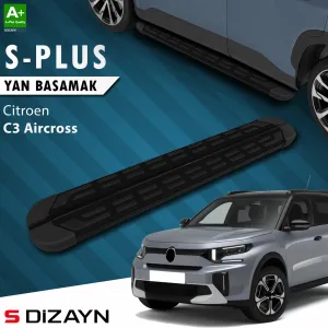 Citroen C3 Aircross 2024-Günümüz (CC24) uyumlu 2 S-Plus Siyah Yan Basamak 183 Cm 2024 Üzeri A+ Kalite modelleri Oto Aksesuar Shop'de. Kaliteli malzeme, hızlı