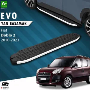 Fiat Doblo 2 Uzun Şase Evo Aluminyum Yan Basamak 223 Cm 2010-2023 thumb 1