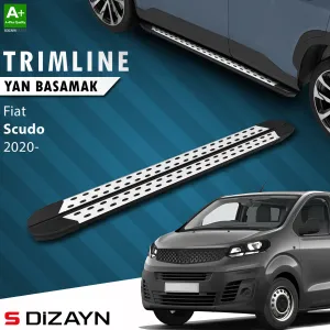 Fiat uyumlu Scudo 3 Kısa Şase TrimLine Gri Yan Basamak 213 Cm 2020 Üzeri modelleri Oto Aksesuar Shop'de. Kaliteli malzeme, hızlı kargo ve güvenli alışverişle