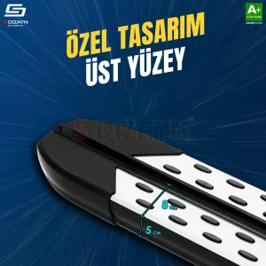 S-Dizayn Fiat Scudo 3 Uzun Şase TrimLine Gri Yan Basamak 248 Cm 2020 Üzeri thumb 3