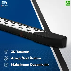 S-Dizayn Fiat Scudo 3 Uzun Şase TrimLine Gri Yan Basamak 248 Cm 2020 Üzeri thumb 4
