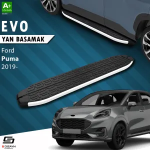 Ford Puma 2019-Günümüz (CX482) uyumlu Evo Aluminyum Yan Basamak 173 Cm 2019 Üzeri modelleri DRS Tuning'de. Kaliteli malzeme, hızlı kargo ve güvenli alışverişle