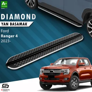 Ford uyumlu Ranger 4 Diamond Krom Yan Basamak 203 Cm 2023 Üzeri A+ Kalite modelleri DRS Tuning'de. Kaliteli malzeme, hızlı kargo ve güvenli alışverişle hemen