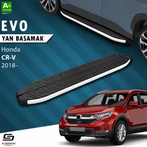 Honda CR-V 2016-2022 (RW) uyumlu 5 Evo Aluminyum Yan Basamak 173 Cm 2018-2022 modelleri DRS Tuning'de. Kaliteli malzeme, hızlı kargo ve güvenli alışverişle