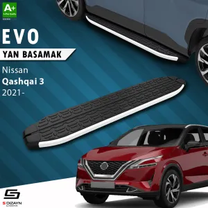 Nissan Qashqai 3 Evo Aluminyum Yan Basamak 173 Cm 2021 Üzeri thumb 1