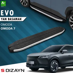 S-Dizayn Omoda Omoda7 Evo Krom Yan Basamak 183 Cm 2025 Üzeri A+ Kalite