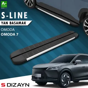 S-Dizayn Omoda Omoda7 S-Line Aluminyum Yan Basamak 183 Cm 2025 Üzeri A+ Kalite