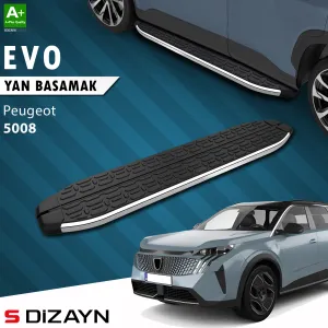 Peugeot 5008 2017-Günümüz (P87) uyumlu 3 Elektrikli Evo Krom Yan Basamak 203 Cm 2024 Üzeri A+ Kalite modelleri Oto Aksesuar Shop'de. Kaliteli malzeme, hızlı