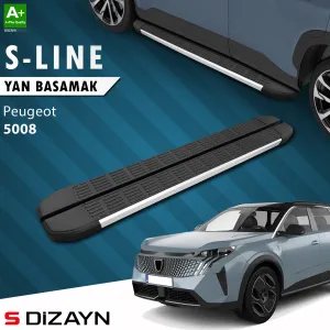 Peugeot 5008 2017-Günümüz (P87) uyumlu 3 Elektrikli S-Line Aluminyum Yan Basamak 203 Cm 2024 Üzeri A+ Kalite modelleri DRS Tuning'de. Kaliteli malzeme, hızlı