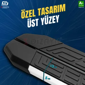 S-Dizayn Renault Boreal NewLine Aluminyum Yan Basamak 183 Cm 2025 Üzeri A+ Kalite - Görsel 3