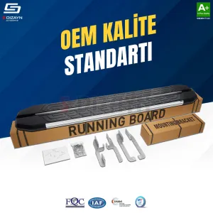 S-Dizayn Renault Boreal NewLine Krom Yan Basamak 183 Cm 2025 Üzeri A+ Kalite - Görsel 2