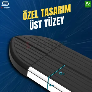 Renault Boreal Skyline Krom Yan Basamak 183 Cm 2025 Üzeri A+ Kalite - Görsel 3
