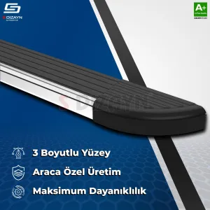 Renault Boreal Skyline Krom Yan Basamak 183 Cm 2025 Üzeri A+ Kalite - Görsel 4