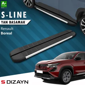 Renault Boreal S-Line Aluminyum Yan Basamak 183 Cm 2025 Üzeri A+ Kalite