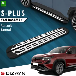 S-Dizayn Renault Boreal S-Plus Gri Yan Basamak 183 Cm 2025 Üzeri A+ Kalite