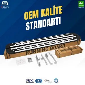 S-Dizayn Renault Boreal S-Plus Gri Yan Basamak 183 Cm 2025 Üzeri A+ Kalite - Görsel 2