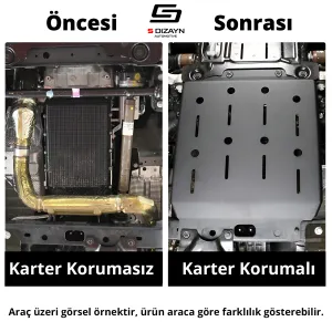 S-Dizayn Renault Clio 5 Çelik Karter Muhafaza Koruma 2019-2023 A+ Kalite - Görsel 4