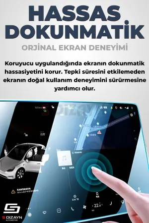 S-Dizayn Peugeot 3008 3 10 İnç 9H Nano Multimedya Ekran Koruyucu (PARLAK) 2024 Üzeri A+ Kalite - Görsel 5