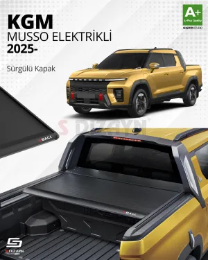 Universal uyumlu Ssangyong Musso Elektrikli S-Back Sürgülü Kapak Siyah V1 2025 Üzeri modelleri Oto Aksesuar Shop'de. Kaliteli malzeme, hızlı kargo ve güvenli