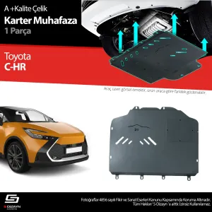 Toyota C-HR 2023-Günümüz (AX20) uyumlu Çelik Karter Muhafaza 2023 Üzeri A+ Kalite modelleri Oto Aksesuar Shop'de. Kaliteli malzeme, hızlı kargo ve güvenli