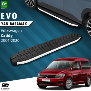 Volkswagen Caddy 2004-2020 (2K) uyumlu VW 3 Uzun Şase Evo Aluminyum Yan Basamak 223 Cm 2004-2020 modelleri Oto Aksesuar Shop'de. Kaliteli malzeme, hızlı kargo