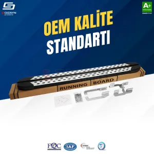 S-Dizayn VW Transporter T7 Kısa Şase TrimLine Gri Yan Basamak 223 Cm 2024 Üzeri thumb 2